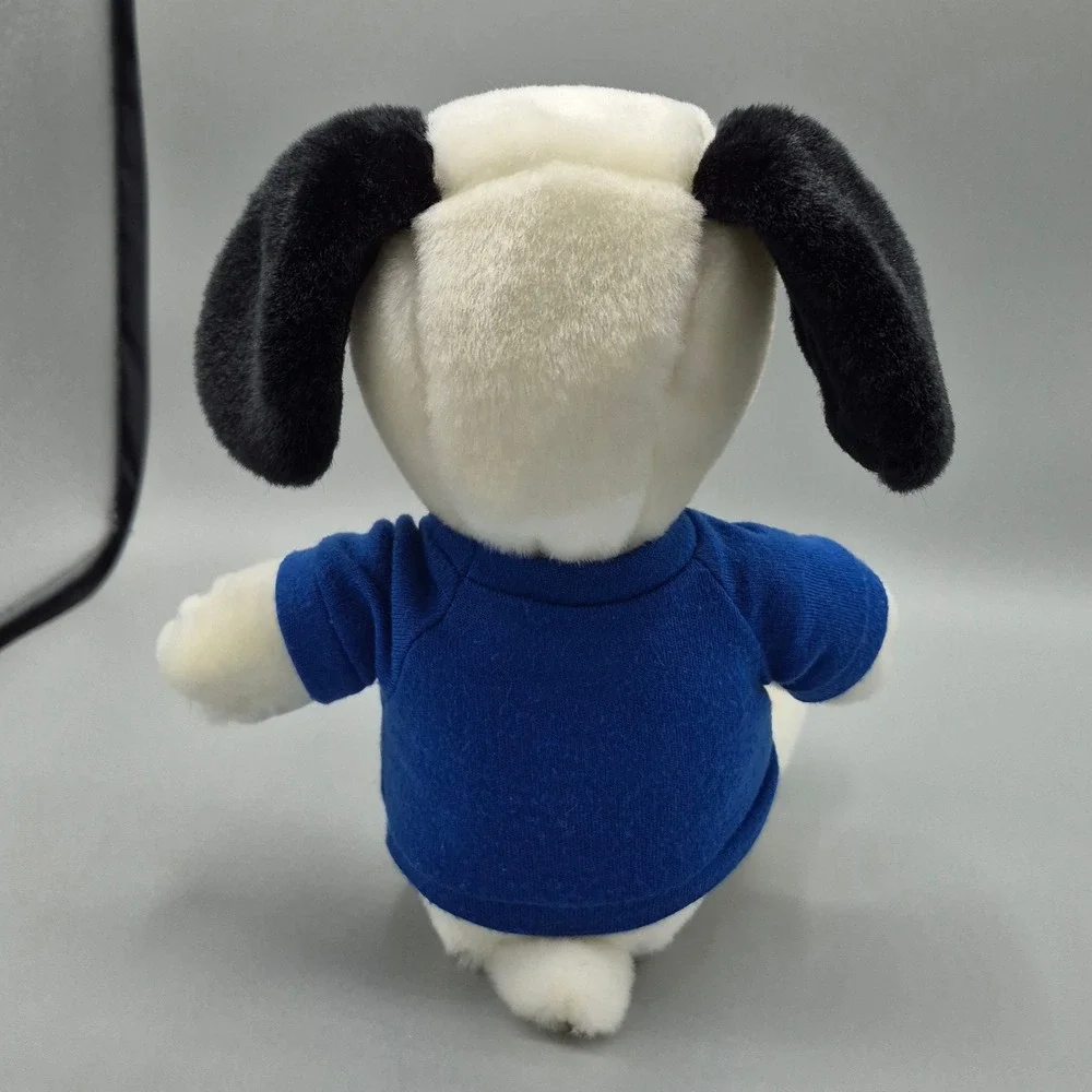 Peanuts Snoopy Plush Stuffed Animal Blue Shirt Cedar Fair 2023 10 Inch Dog
